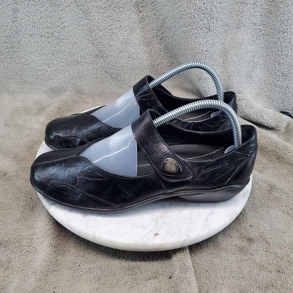 Romika Shoes Womens EU 39 US 8-8.5 Black Leather Citylight 87 Mary Jane